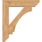 Ekena Millwork Imperial Slat Smooth Bracket w/ Offset Brace, Western Red Cedar, 7 1/2"W x 32"D x 36"H BKT0806X32X36IMP06SWR - alternate 4